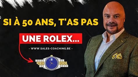 à 50 ans si t'as pas une rolex|qui a dit que je n'ai pas une rolex.